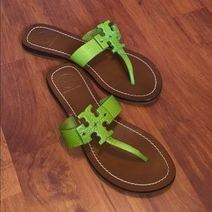 Tory Burch Lime/Avocado Moore Sandals